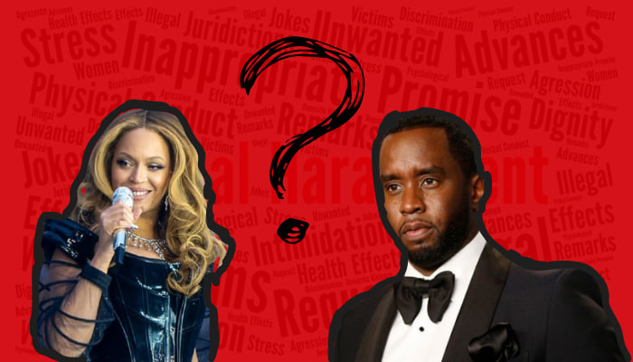 P Diddy and Beyonce